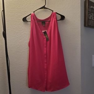 Sleeveless Pink Shirt
